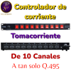 Tomacorriente de 10 Entradas