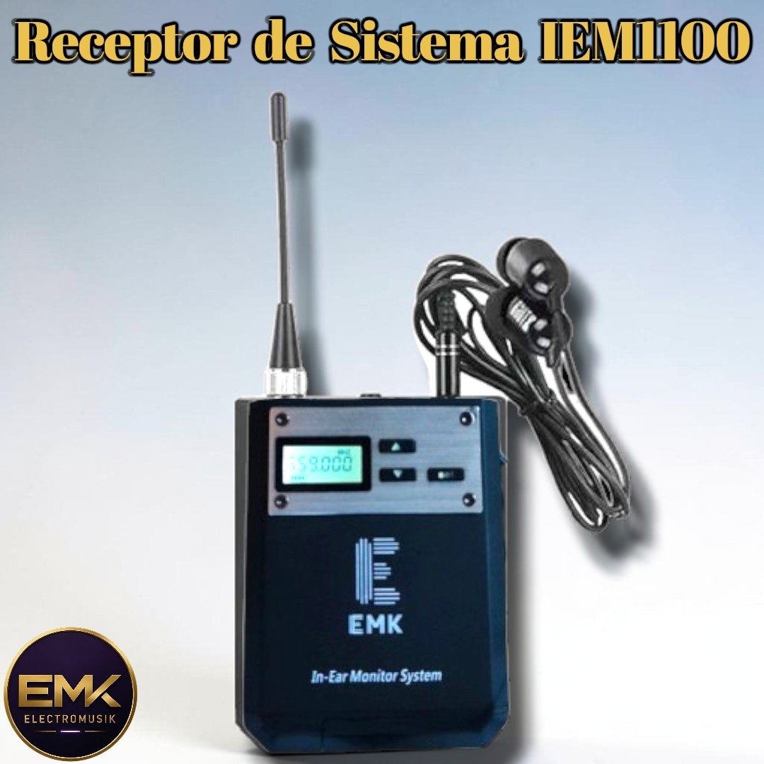 Bodypack para Sistema de Monitoreo IEM1100