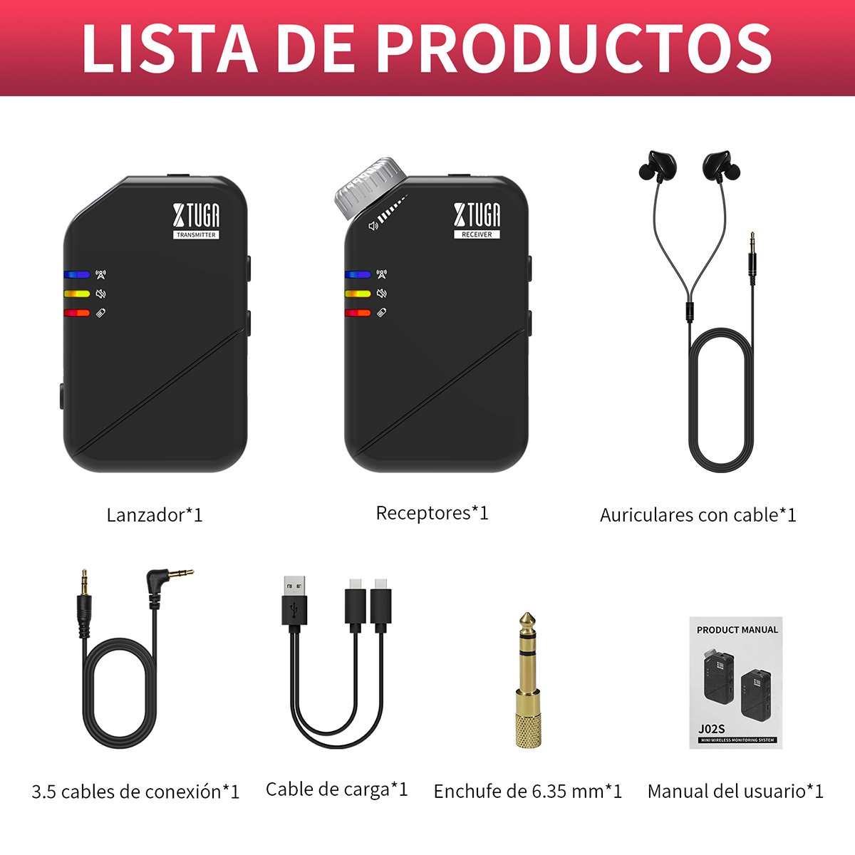 Sistema de Monitoreo Inalámbrico EMK J02S - Imagen 10