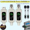 Convertidor Inalámbrico Doble para Micrófono e Instrumento Musical