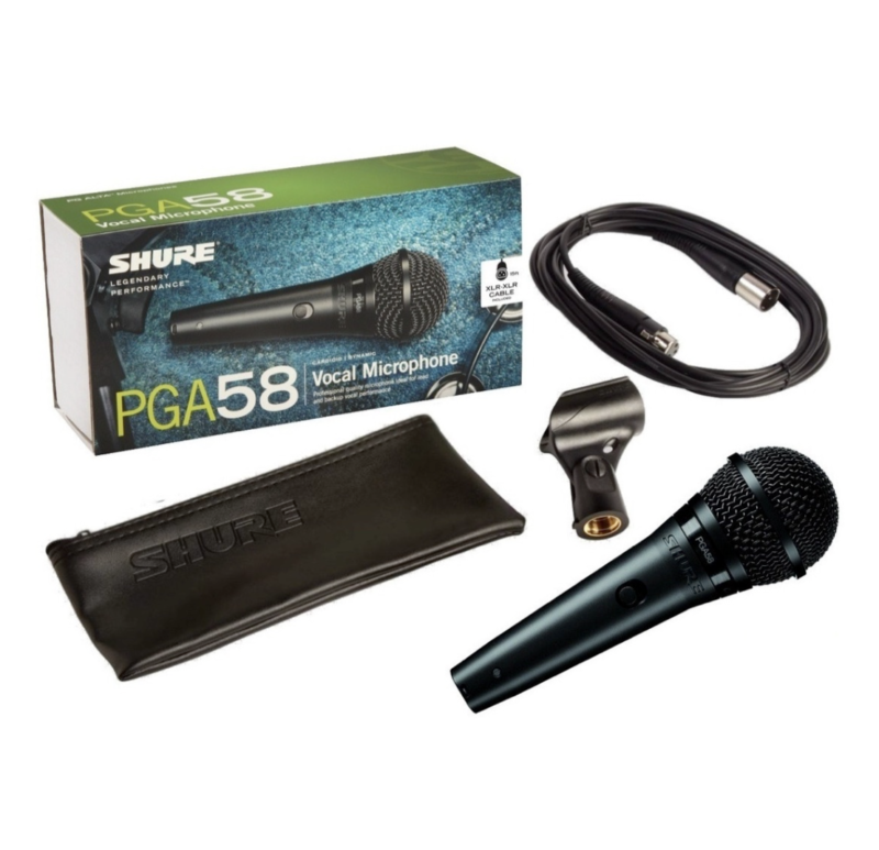 Micrófono Shure PGA58-XLR